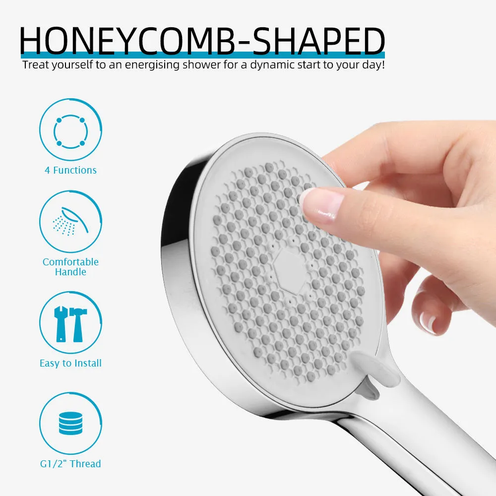 Dancing Flow High Pressure Hand Shower With 3functions